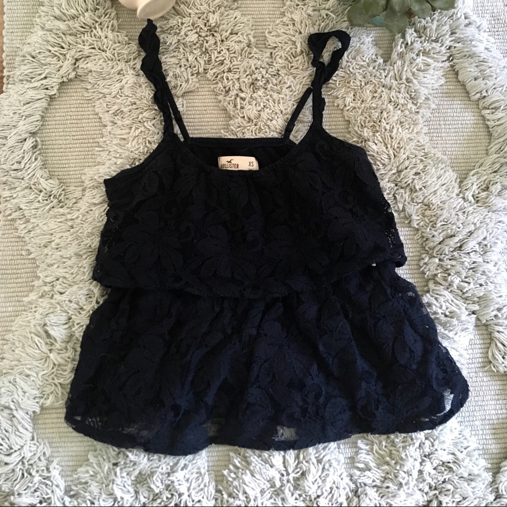 Lace Hollister Top